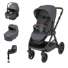 Oxford, Pebble 360º Pro², alcofa Sense Twillic Grapbite e Familyfix 360ºPro da Maxi Cosi