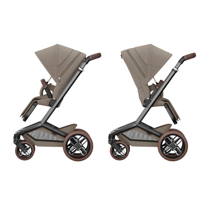 Conjunto carrinho Fame e cadeira auto Pebble 360º Pro ² Twillic Truffle da Maxi Cosi 4