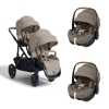Carrinho duplo Versiti da Joie Sandstone pebble  360º Pro Truffle da Maxi Cosi 1