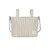 Bolsa organizadora Botton  riscas da Walking Mum 1