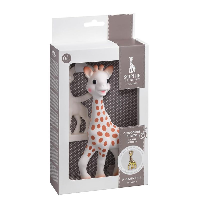 Brinquedo de bebé e anel de dentição Girafa Sophie 2