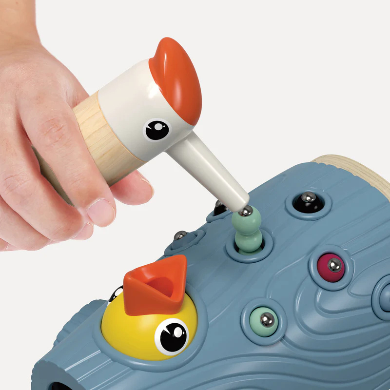 Brinquedo de aprendizagem Alimente o Pica Pau da Topbright 5