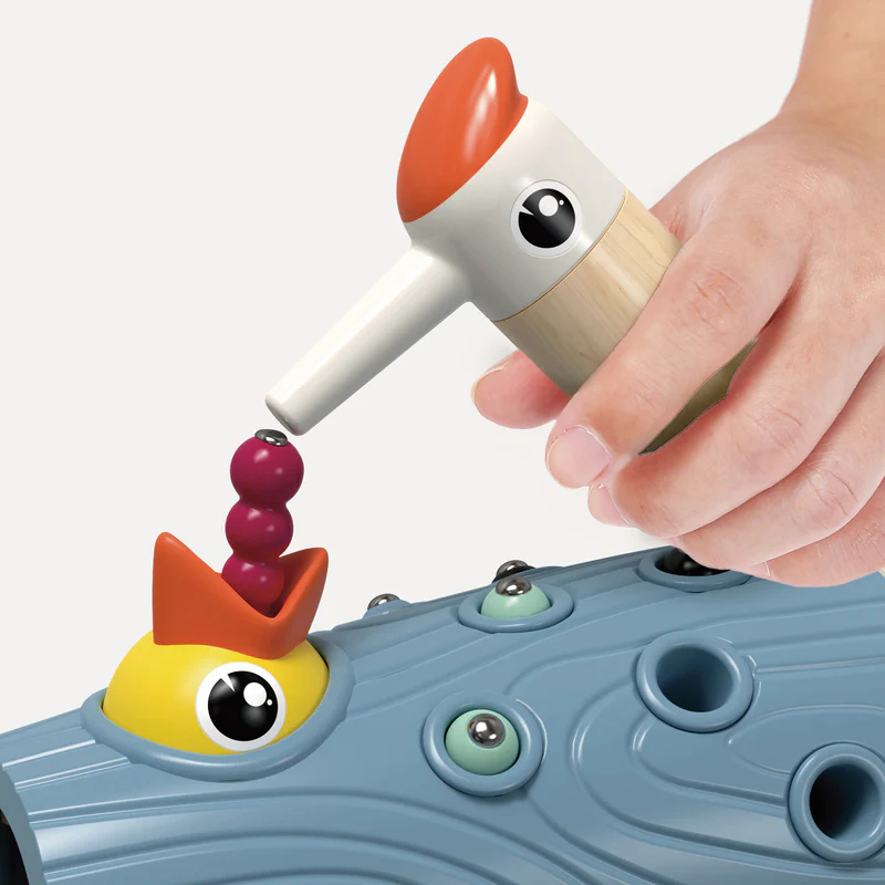 Brinquedo de aprendizagem Alimente o Pica Pau da Topbright 6