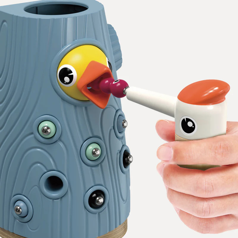 Brinquedo de aprendizagem Alimente o Pica Pau da Topbright 8