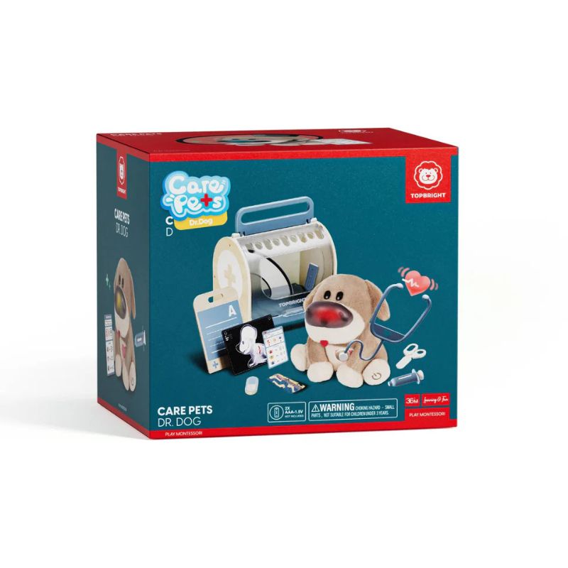 Brinquedo de aprendizagem Care Pets - Dr. Dogs da Topbright 5 Brinquedo de aprendizagem Care Pets - Dr. Dogs da Topbright 5