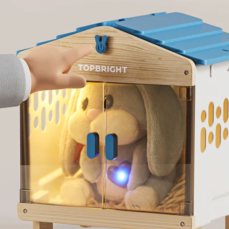 Brinquedo de aprendizagem Care Pets - Mummy Bunny Da Topbright 3