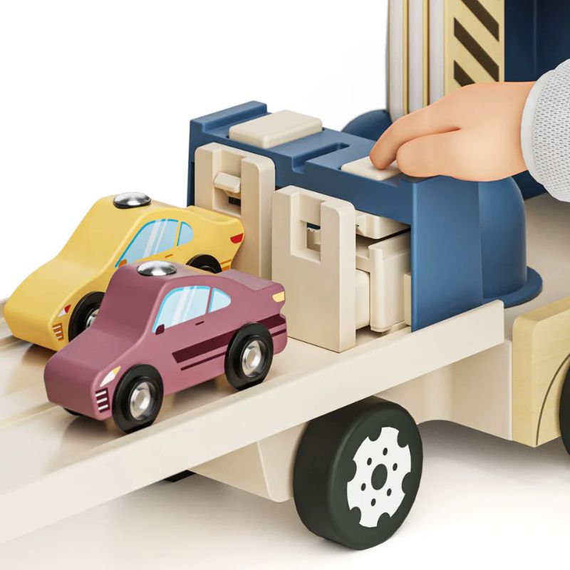 Camião De Transporte de Carros da Topbright 4 Camião De Transporte de Carros da Topbright 4