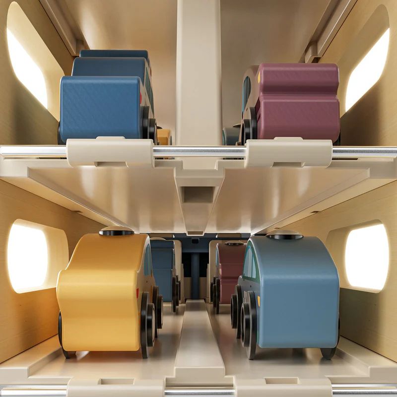 Camião De Transporte de Carros da Topbright 7 Camião De Transporte de Carros da Topbright 7