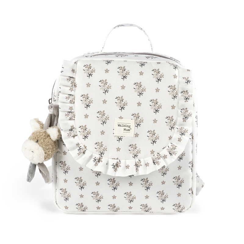 Mochila Infatil Botton Flores da Walking Mum