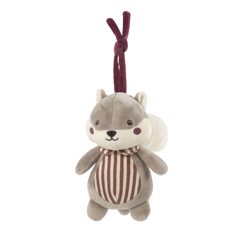 Musical Esquilo Cherry Riscas Bordeaux da Pasito a Pasito