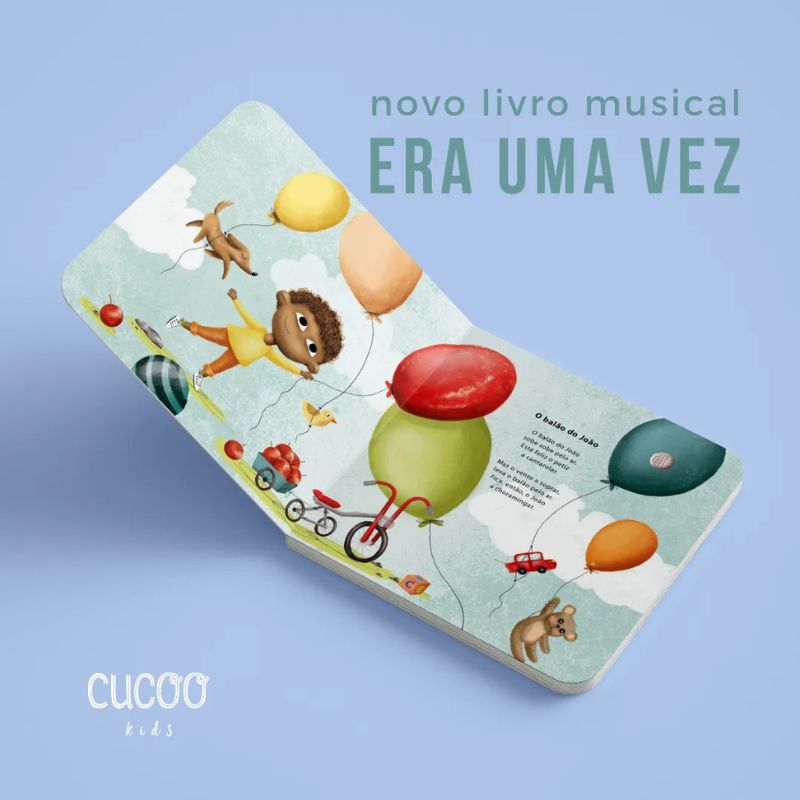Livro Musical Era Uma Vez da Cucoo 5 Livro Musical Era Uma Vez da Cucoo 5