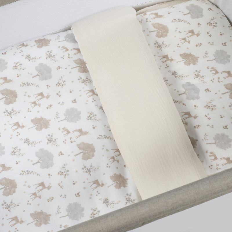 Conjunto de Cama de 90x50 Nara Bege da Pasito a Pasito