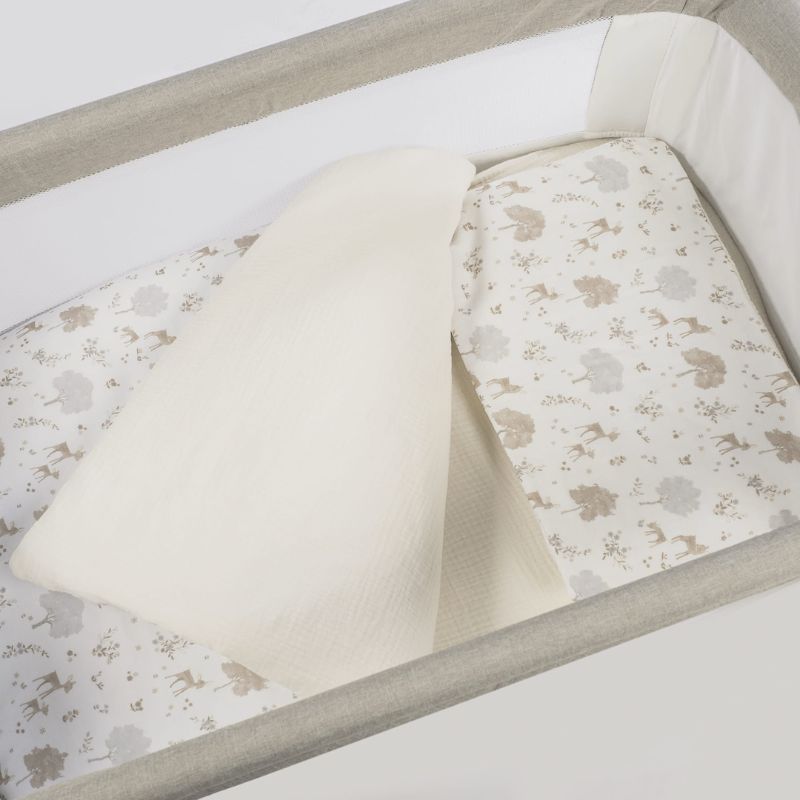 Conjunto de Cama de 90x50 Nara Bege da Pasito a Pasito 3