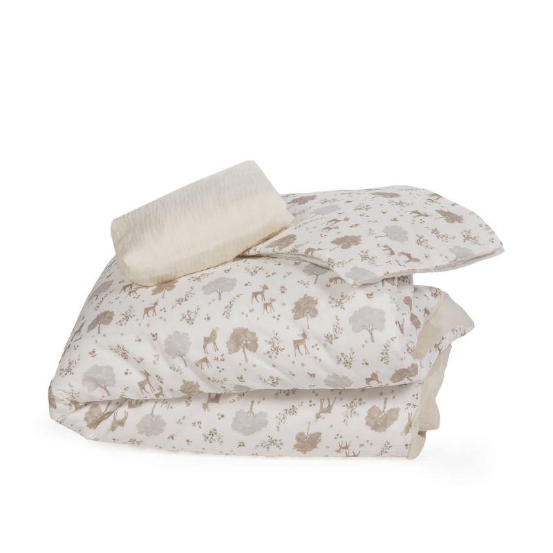 Conjunto de Cama de 90x50 Nara Bege da Pasito a Pasito 6