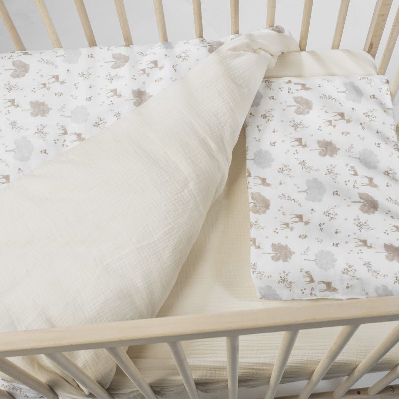 Conjunto de Cama de 120x60 Nara Bege da Pasito a Pasito 4