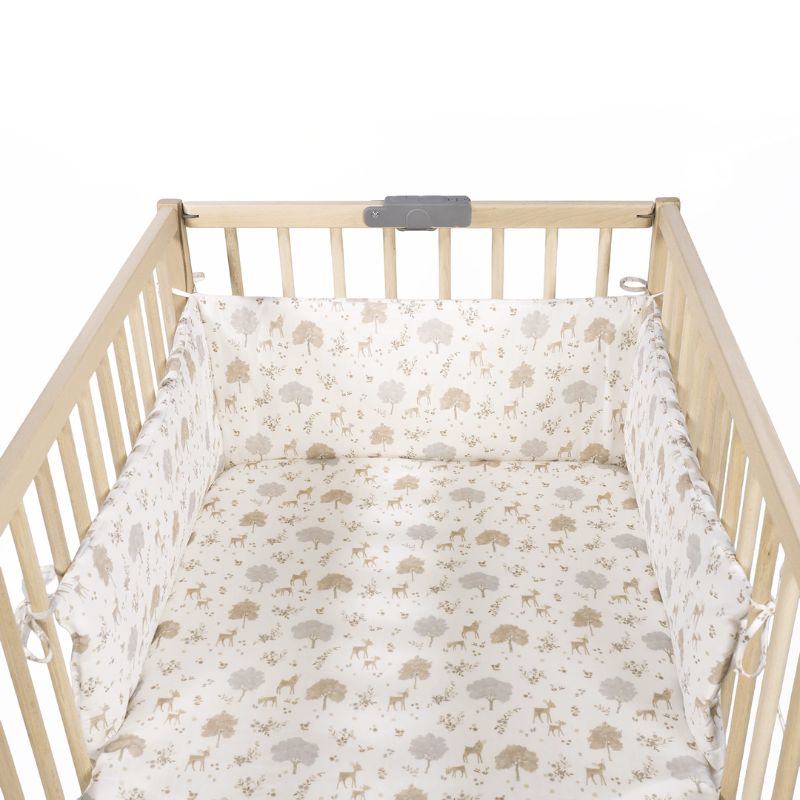 Protetor de Cama 120x60 Nara Bege da Pasito a Pasito 5