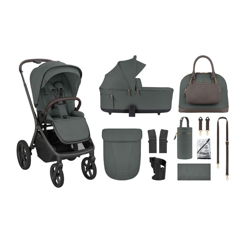 Carrinho Goya Platinum 2 em 1 Olive Kikka Boo 16