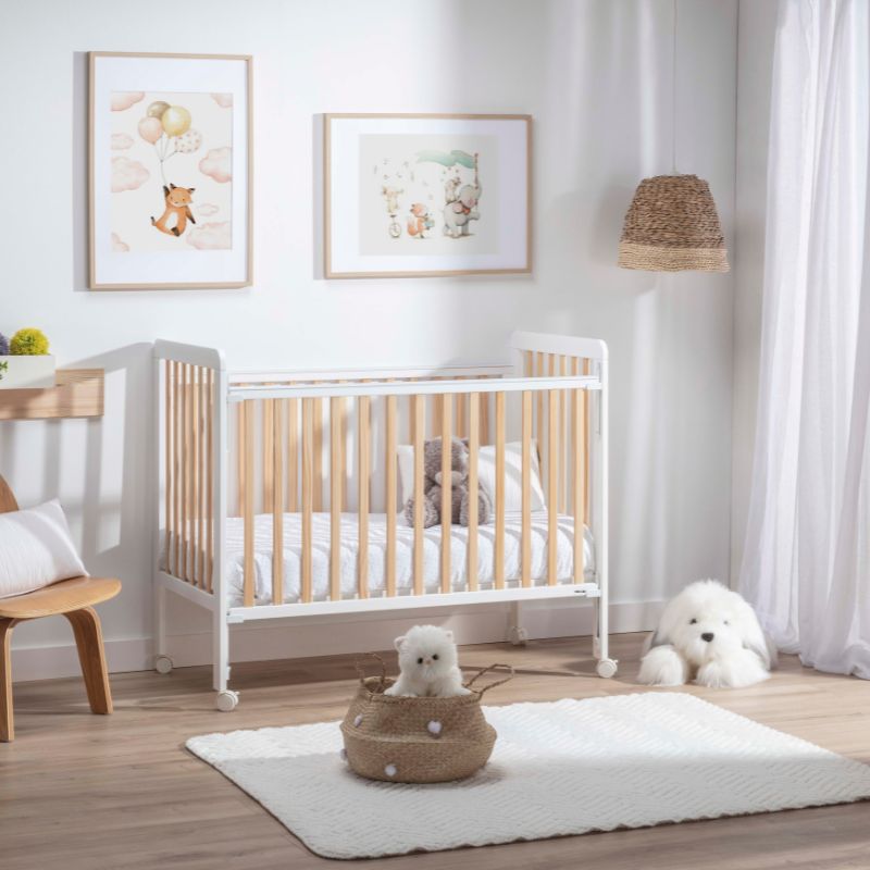 Cama Bari branco/natural da IKid 3