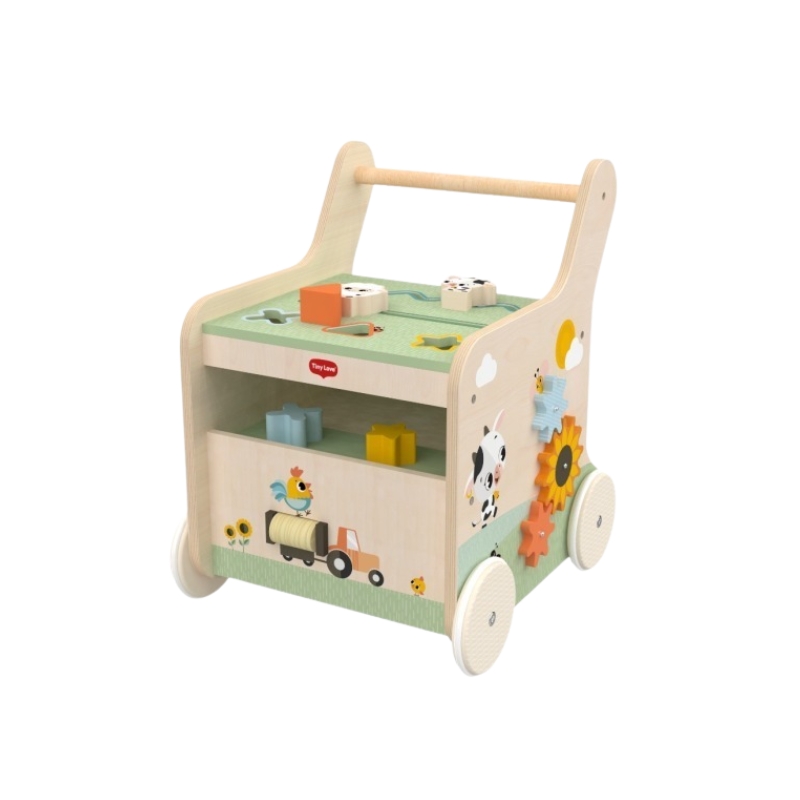 Andador de Madeira com Atividades da Tiny Love 3 Andador de Madeira com Atividades da Tiny Love 3