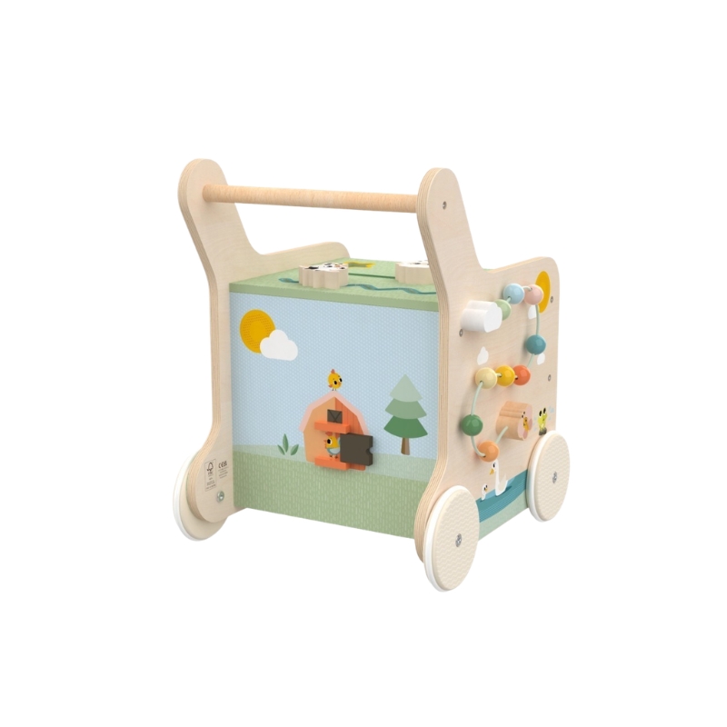 Andador de Madeira com Atividades da Tiny Love 5 Andador de Madeira com Atividades da Tiny Love 5