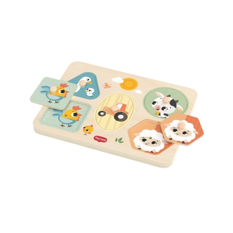 Puzzle Musical de Madeira Farmers da Tiny Love 2