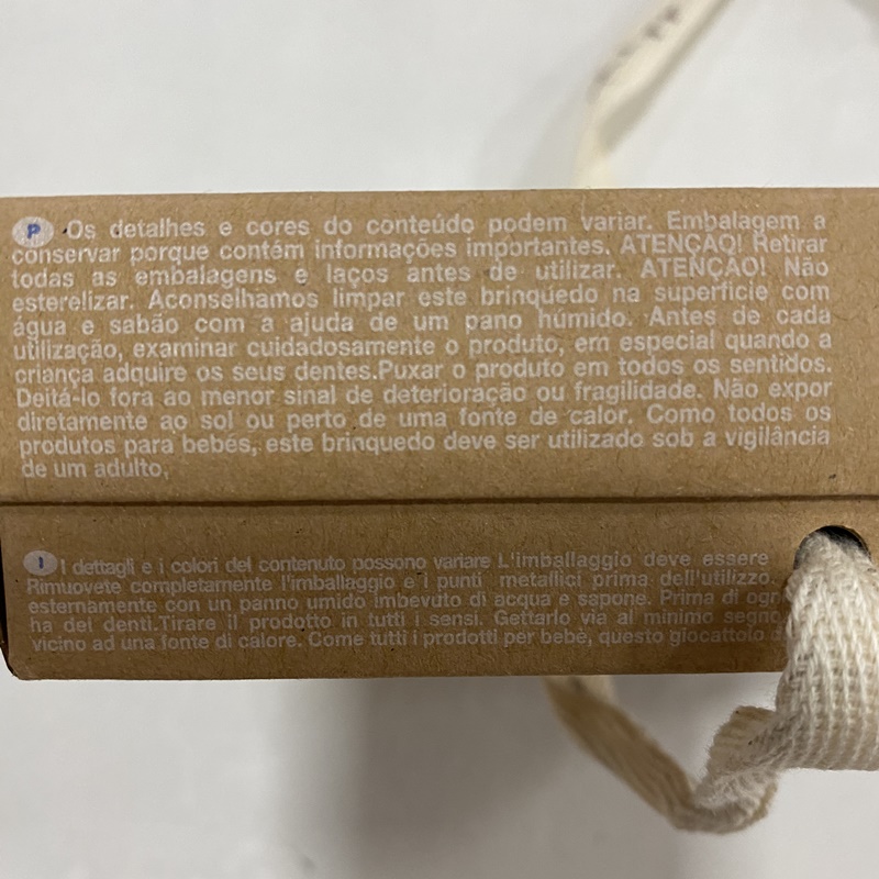 Anel de dentição So Pure da Girafa Sofia 6
