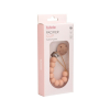Prende chupeta de silicone pure peach da Tutete 1