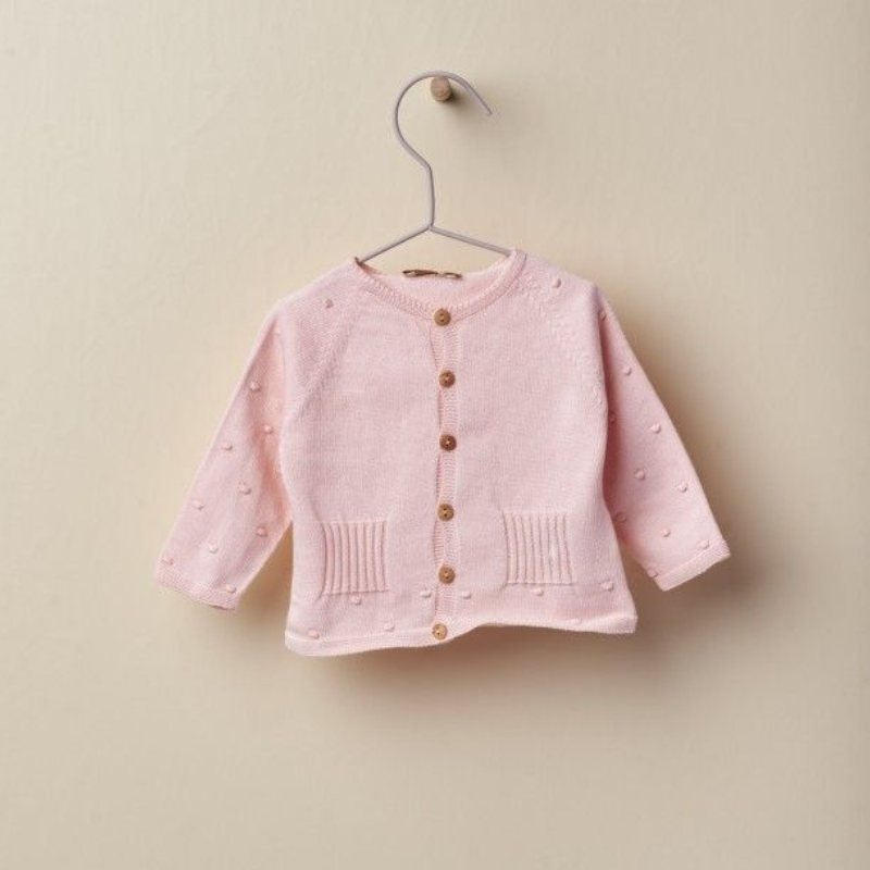 Casaco de aldodão Soft rosa da Wedoble 1